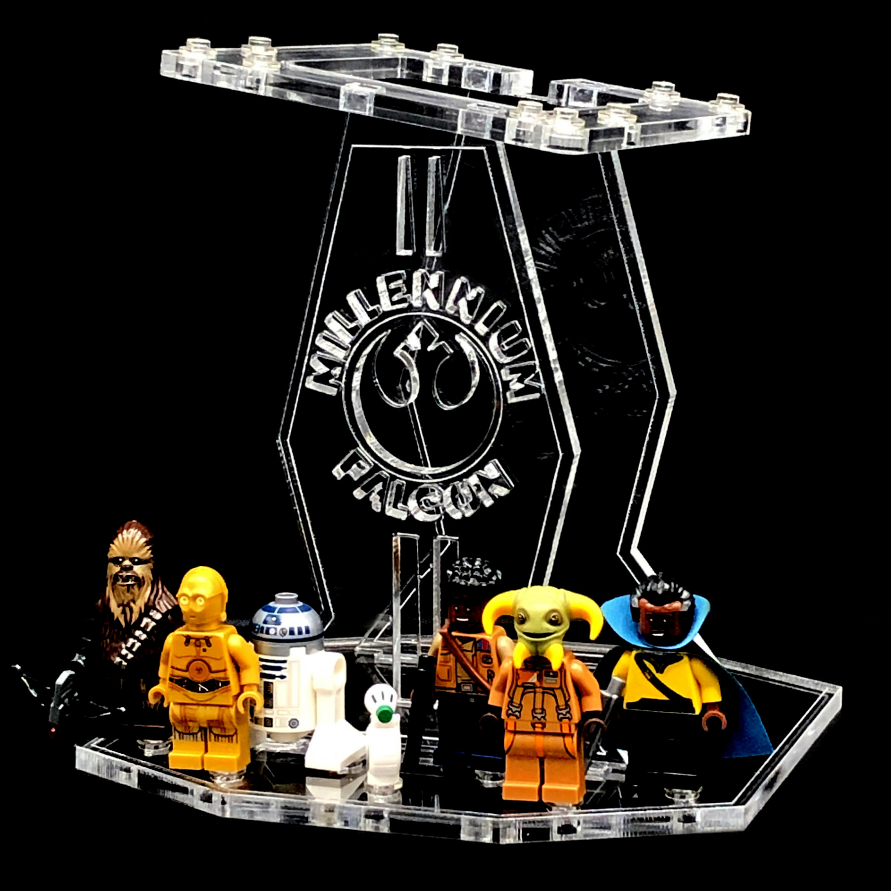 Acryl Display Stand Acrylglas Modell Standfuss für LEGO 75257