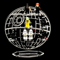 Acryl Display Stand - Acrylglas Standfuss für LEGO Minifiguren - Death Star