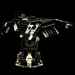 Acryl Deko Präsentation Standfuss LEGO Modell 75284 Knights of Ren Transport Ship