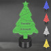 Acrylglas Aufsteller / Nachtlicht - Weihnachtsbaum